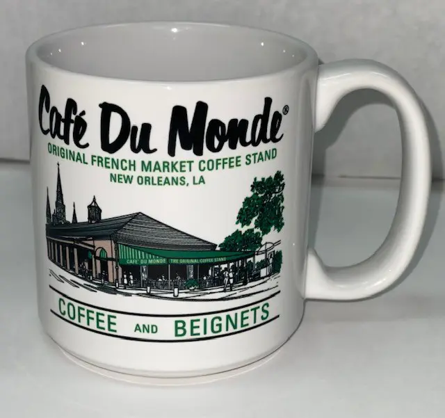Cup and Saucer Set • Cafe Du Monde New Orleans
