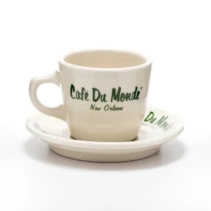 Cafe du Monde Coffee Cup and Saucer
