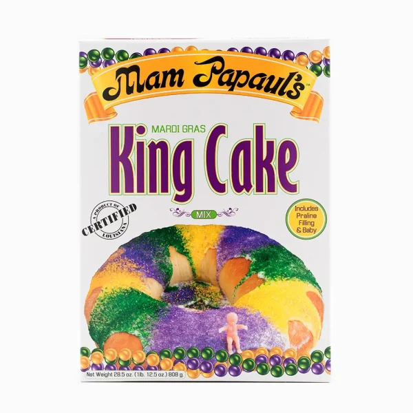 Mam Papauls Mardi Gras King Cake Mix