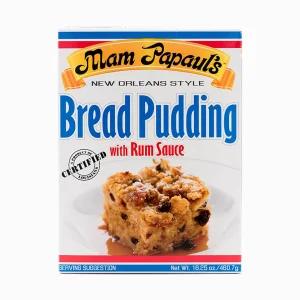 Mam Papauls Bread Pudding with Rum Sauce Mix