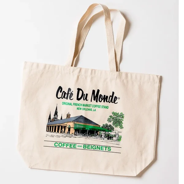 Cafe du Monde Logo Tote Bag