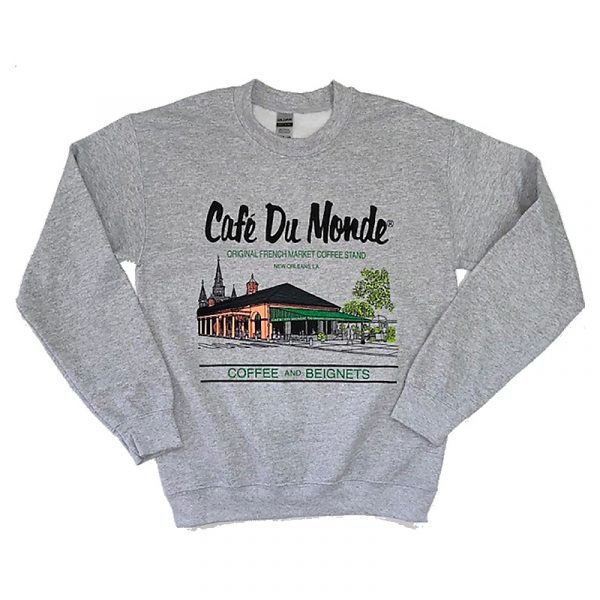 Cafe du Monde Sweatshirt in Grey