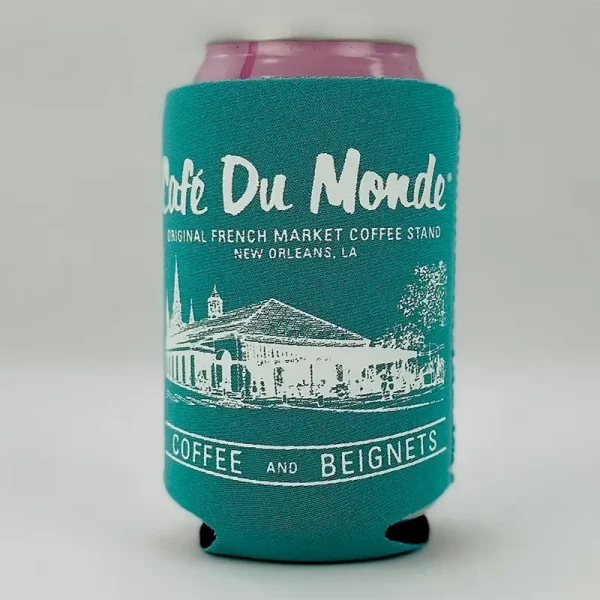 Cafe du Monde Mint Koozie