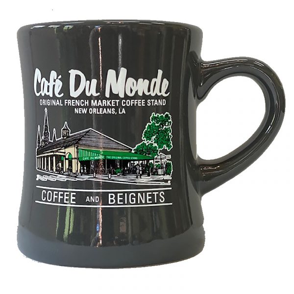 Cafe du Monde Diner Mug in Charcoal