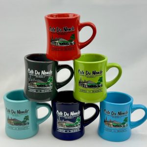 Cafe du Monde Color Diner Mugs
