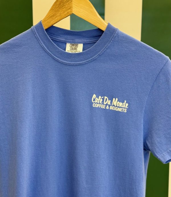 Coffee & Beignets Comfort Colors Shirt - Image 3