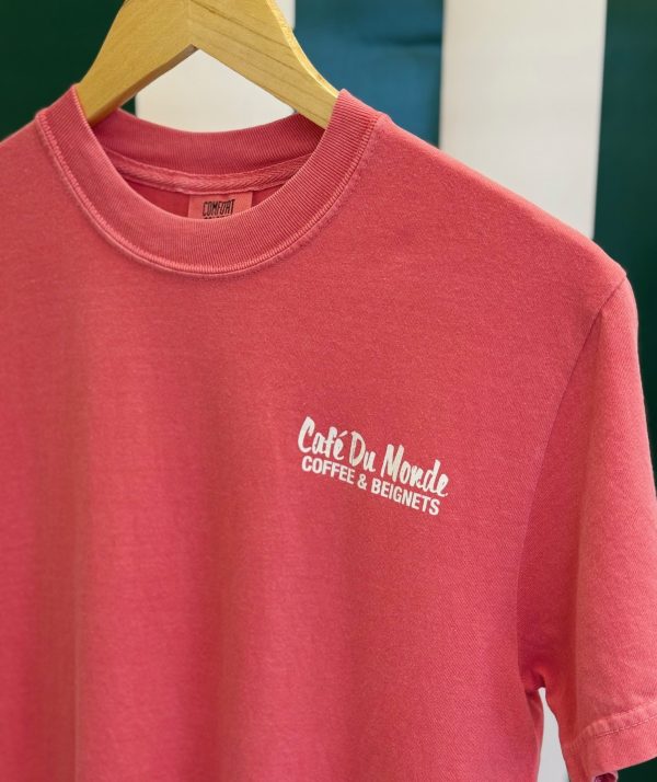 Coffee & Beignets Comfort Colors Shirt - Image 2