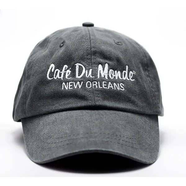 Cafe du Monde Charcoal Washed Washed Cap