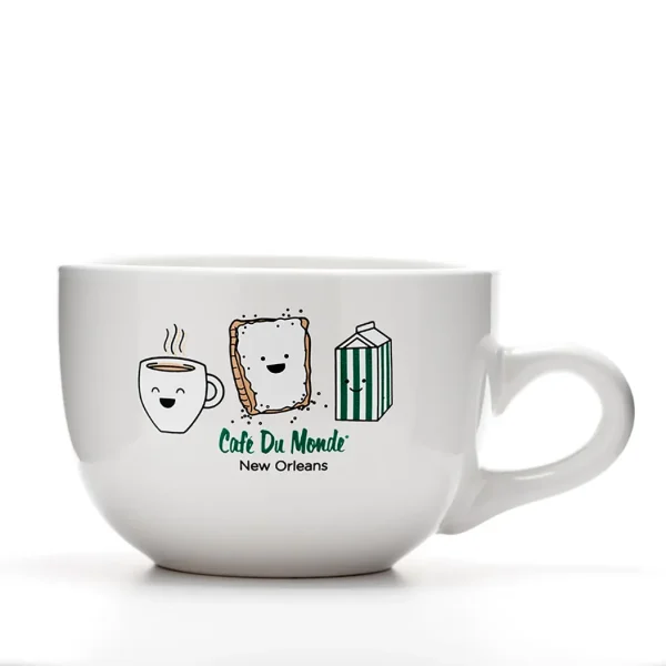 Cafe du Monde Smile Colossal Latte Mug