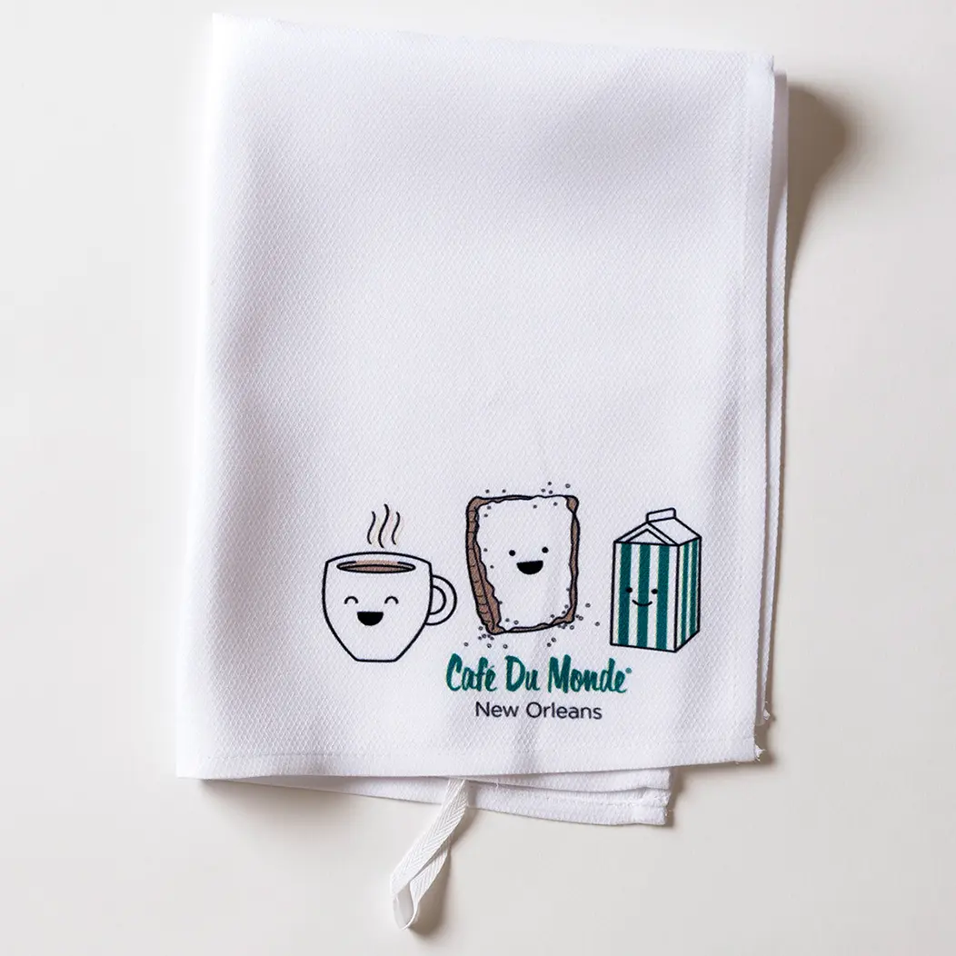 Smile Towel • Cafe Du Monde New Orleans