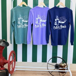 Coffee & Beignets Long Sleeve Shirt