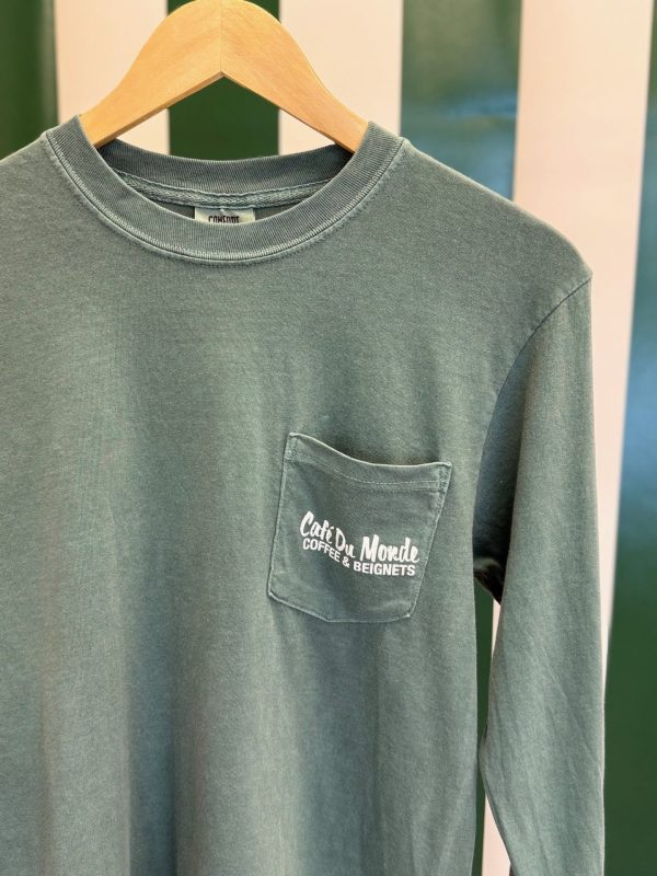 Coffee & Beignets Long Sleeve Shirt - Image 5