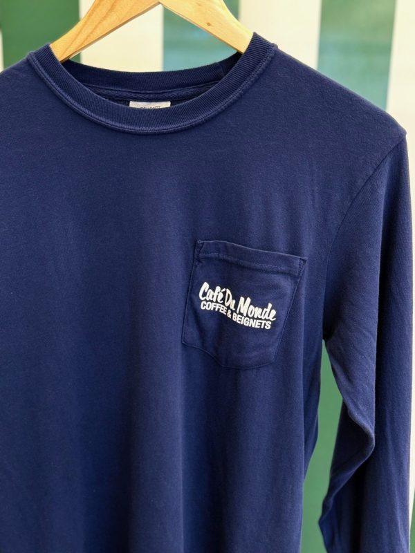 Coffee & Beignets Long Sleeve Shirt - Image 3