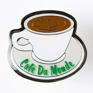 Cafe du Monde Coffee Cup Pin