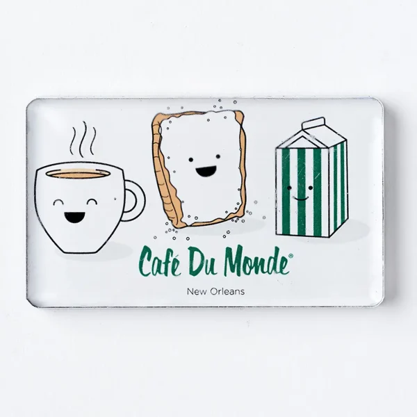 Cafe du Monde Smile Magnet