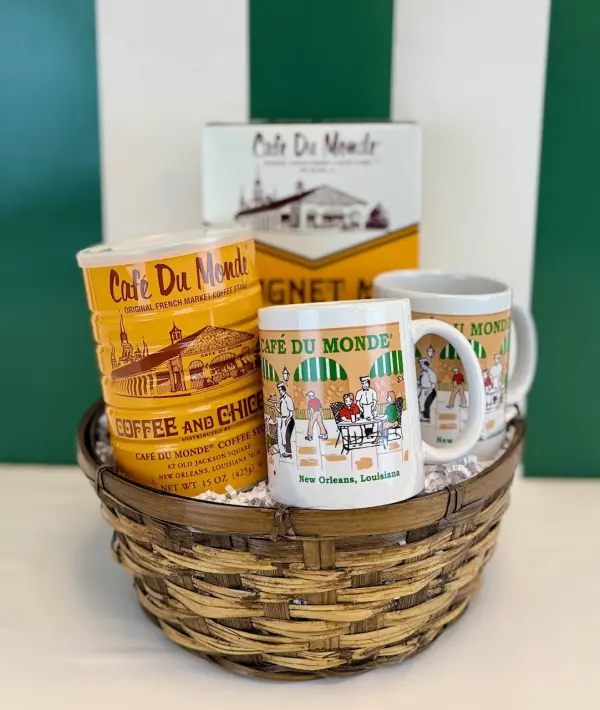 Marigny Basket • Cafe Du Monde New Orleans