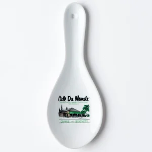 Cafe du Monde Logo Restaurant Spoon