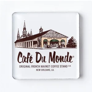 Cafe du Monde Brown Building Magnet