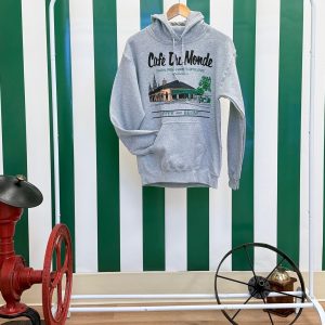 Heather Gray Gildan Hoodie Sweatshirt with Pockets