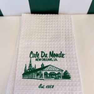 Waffle Weave Logo Towel