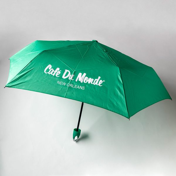 Cafe du Monde Logo Umbrella Opened