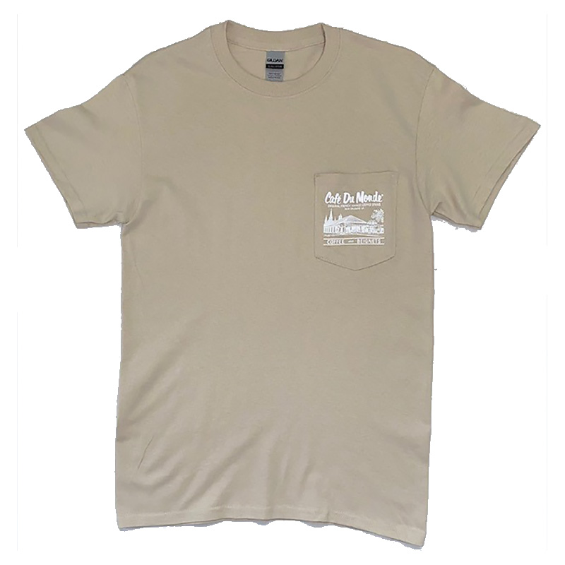 Adult Pocket Shirt (multiple colors available) • Cafe Du Monde New Orleans