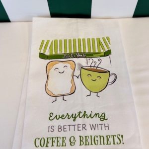 Better with Beignets Towel