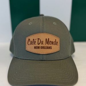 Leather Patch Moss Cap