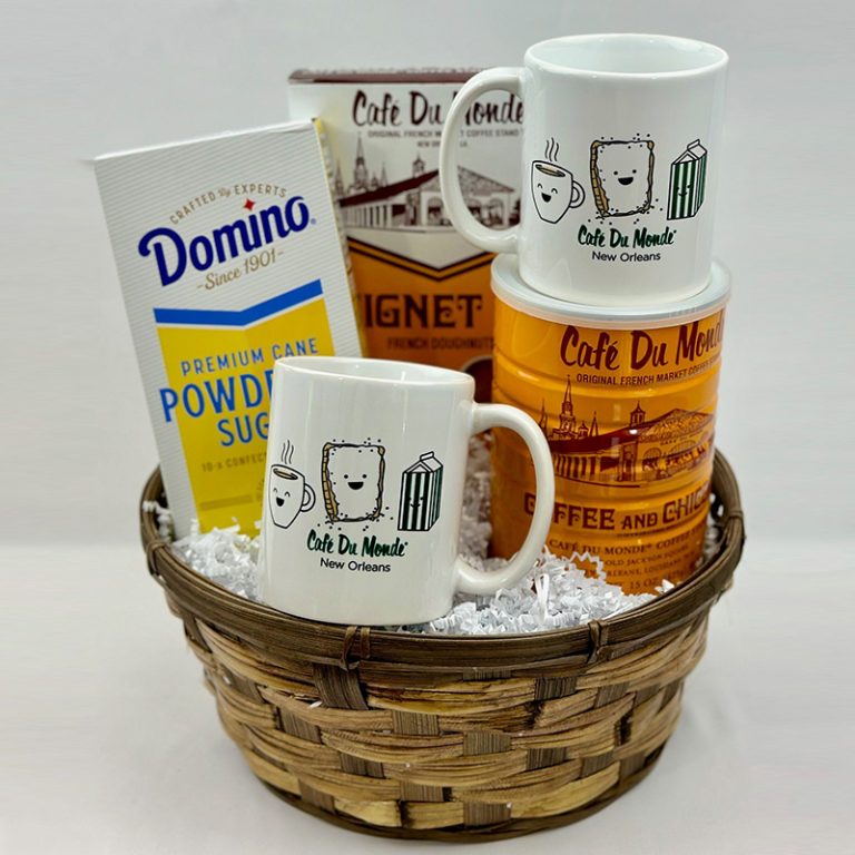 Irish Channel Basket • Cafe Du Monde New Orleans