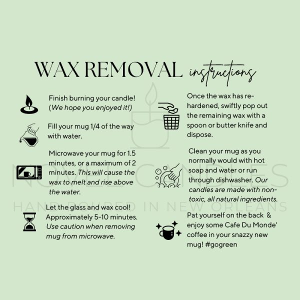 Wax Removal Instructions