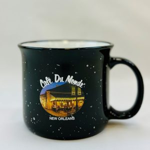 Cafe du Monde Black Camper Mug