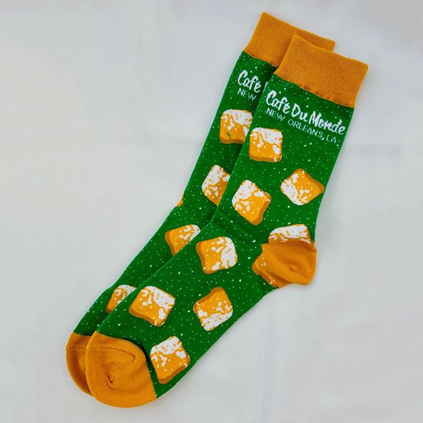 Cafe du Monde Beignet All Day Socks