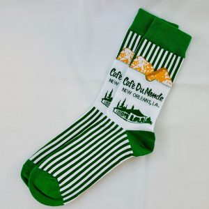 Cafe du Monde Order of Beignets Socks