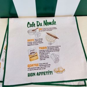 Beignet Recipe Towel