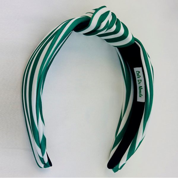 Inside view of Cafe du Monde Stripes Headband