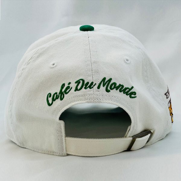 Back of Lids Cafe du Monde Super Bowl LIX cap