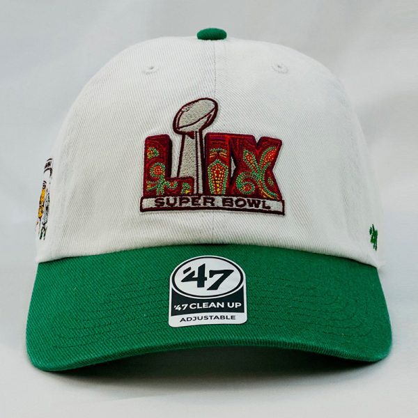 Front of Lids Cafe du Monde Super Bowl LIX cap