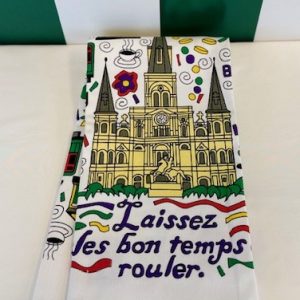 Kitty Keller-Laissez Les Bon Temps Rouler Towel