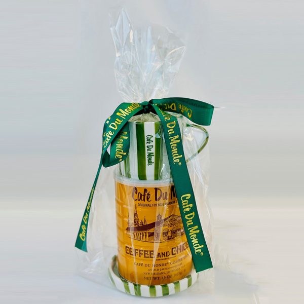 Cafe du Monde Gramercy Gift Wrap Wrapped up