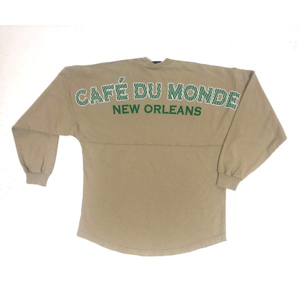 Cafe du Monde New Orleans Tan or Beige Spirit Jersey