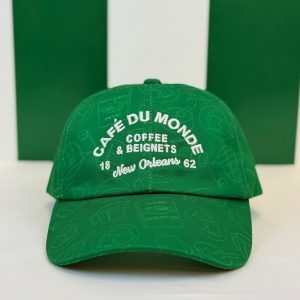 Cafe du Monde Green Recipe Cap