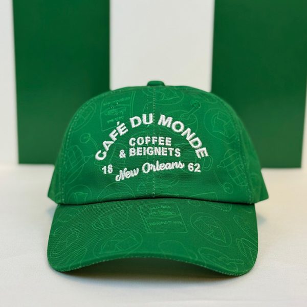 Cafe du Monde Green Recipe Cap
