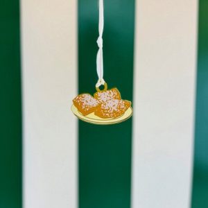 Cafe du Monde Plate of Beignets Ornament